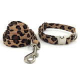 The Leopard™ Fashion Pet Set of Collar & Leash Artist Collars & Harnesses Pet Clever collar and leash XS 