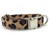 The Leopard™ Fashion Pet Set of Collar & Leash Artist Collars & Harnesses Pet Clever collar XS 