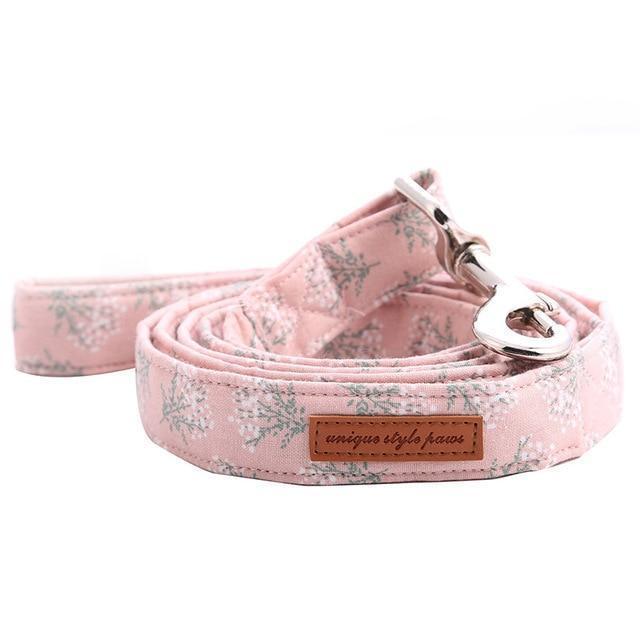 The Lovely Pink™ Fashion Pet Set of Collar & Leash Artist Collars & Harnesses Pet Clever leash XS 