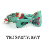 The Santa Hat™ Fashion Pet Set of Collar & Leash Artist Collars & Harnesses Pet Clever 