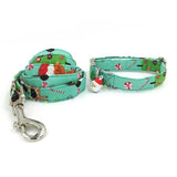 The Santa Hat™ Fashion Pet Set of Collar & Leash Artist Collars & Harnesses Pet Clever collar and leash XS 