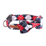 The Stars of the Night™ Fashion Pet Set of Collar & Leash Artist Collars & Harnesses Pet Clever collar with bowtie XXS 