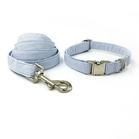 The Stripes™ Fashion Pet Set of Collar & Leash Artist Collars & Harnesses Pet Clever collar and leash XS 