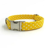 The Summer™ Fashion Pet Set of Collar & Leash Artist Collars & Harnesses Pet Clever yellow collar XS 