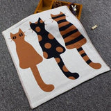Three-layer Kitchen Hanging Towel Cat Design Accessories Pet Clever A 