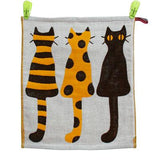 Three-layer Kitchen Hanging Towel Cat Design Accessories Pet Clever B 