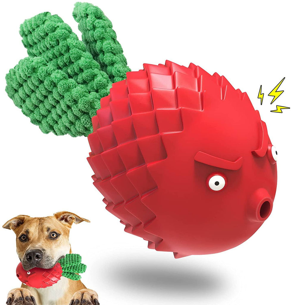 Tough Natural Rubber Bird Shape Interactive Dog Toys Dog Toys Pet Clever 