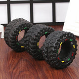 Tyre Shape Squeaky Dog Toy Toys Pet Clever 