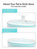 Ultra Quiet with Two Flow Modes Pet Water Fountain Dog Bowls & Feeders Pet Clever 