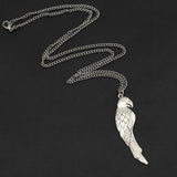 Vintage Silver Parrot Pendant Necklace Other Pets Design Jewelry Pet Clever 