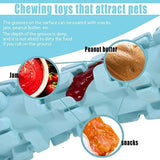 Water & Milk Freezable Rubber Dog Toy Toothbrush Pet Clever 