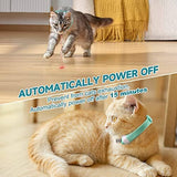 Wearable Automatic Cat Toys with LED Lights Cat Pet Clever 