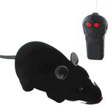 Wireless Remote Control Mouse Toy Cat Toys Pet Clever Black 