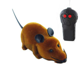 Wireless Remote Control Mouse Toy Cat Toys Pet Clever Brown 