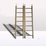 Wooden Ladders Climbing Parrot Toys Cage Birds & Parrots Pet Clever 